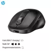 HP 510 ultraschnelle wiederaufladbare kabellose Maus, beidhändig, RF Wireless, 4000 DPI, Schwarz