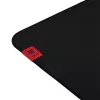 Gaming-Mauspad Zowie G-SR III — große Stoffoberfläche 470 × 390 mm, schwarz, umnähte Kanten