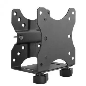 StarTech.com Thin-Client-Halterung – VESA-Montagehalterung, Monitorständer-CPU-Halter, Kleiner Desktop, 5 kg, 75 x 75, 100 x 100 mm, Schwarz, Kunststoff, Stahl