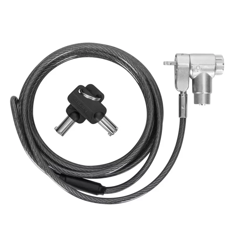Targus ASP95GL Kabelschloss Silber 2 m