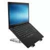 Targus AWU100205GL Notebook-Ständer mit 4-Port-USB-Hub, 25,4–39,6 cm (10–15,6 Zoll), Silber