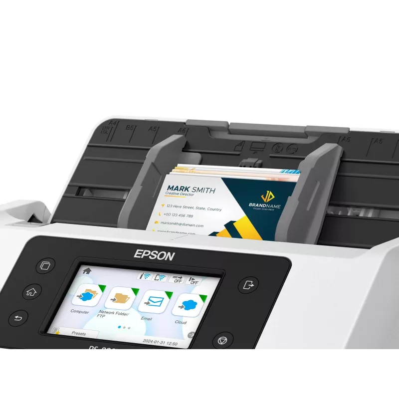 Epson WorkForce DS-800WN Sheet-fed scanner 600 x 600 DPI A4 White