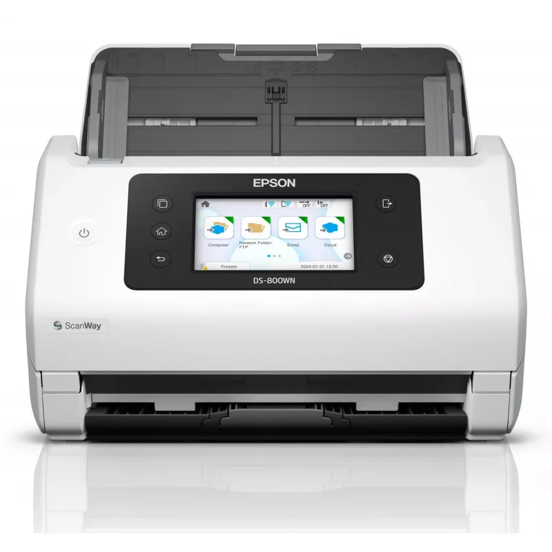 Epson WorkForce DS-800WN Sheet-fed scanner 600 x 600 DPI A4 White