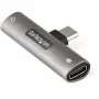 StarTech.com CDP235APDM USB-C Audio- und Ladeadapter mit 3,5-mm-TRRS-Kopfhörer-/Headset-Buchse und 60 W USB-C Power Delivery Pass-Through, für Handy/Tablet/Laptop
