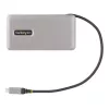 StarTech.com USB-C Multiport-Adapter – 4K 60Hz HDMI/DP – 3-Port USB-Hub – 100W Power Delivery Pass-Through – GbE – Mini-Dockingstation für unterwegs mit Ladefunktion – 30 cm Wrap-Around-Kabel