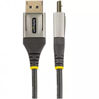 StarTech.com 0,9 m (1 m) VESA-zertifiziertes DisplayPort 1.4-Kabel – 8K 60Hz HDR10 – Ultra HD 4K 120Hz Video – DP 1.4-Kabel/Kordel – Für Monitore/Displays – DisplayPort-auf-DisplayPort-Kabel – M/M