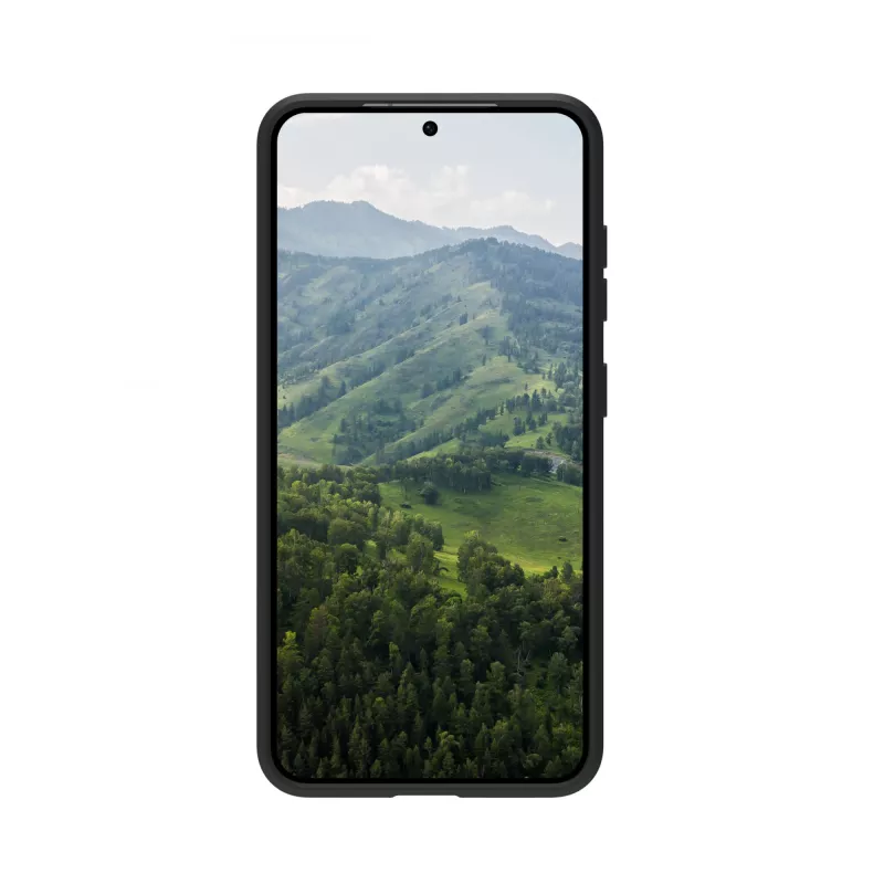 dbramante1928 GPSSNIBL6450 Greenland Pro Qi2 Rückseitenabdeckung für Samsung Galaxy S25, Kunststoff, Night Black
