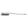 StarTech.com HB31CM4CPD3 4-Port-USB-C-Hub, 4x USB-C, USB 3.2 Gen 2 10 Gbit/s, 100 W Power-Delivery-Pass-Through, 25 cm (9,8 Zoll) Kabel