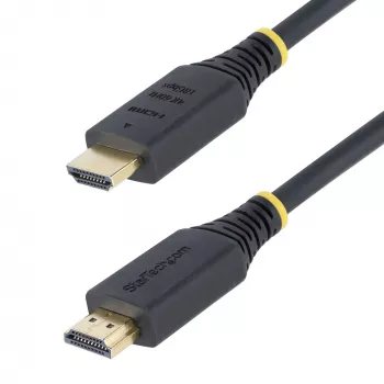 StarTech.com 4 m (13 ft) Premium-zertifiziertes High-Speed-HDMI-Kabel, 4K 60Hz/1440p 144Hz, HDR10/HDCP 2.2/ARC, 18 Gbit/s, UHD HDMI 2.0 Kabel für TV/Monitor/Display, TPE-Mantel