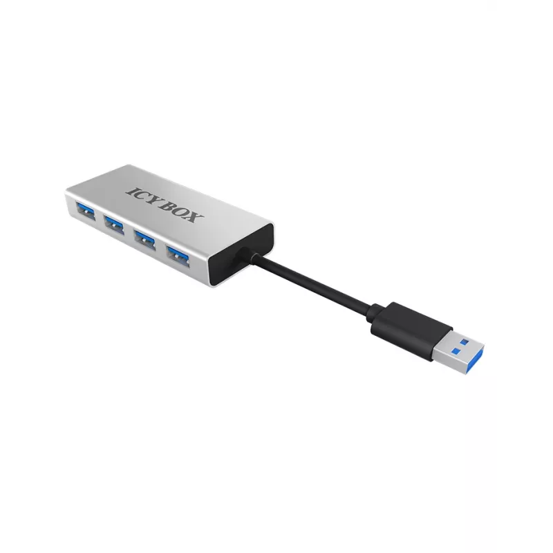 ICY BOX IB-AC6104 USB 3.2 Gen 1 (3.1 Gen 1) Type-A 5000 Mbit/s Weiß