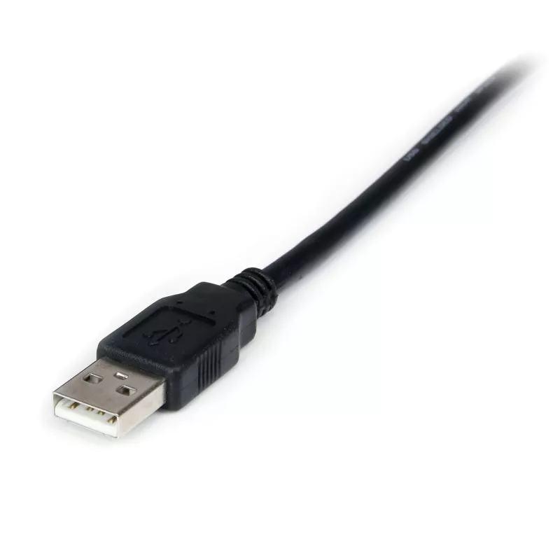 StarTech.com ICUSB232FTN 1-Port-USB-auf-Nullmodem-RS232-DB9-Seriell-DCE-Adapterkabel, FTDI, USB 2.0, schwarz