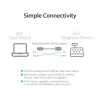 StarTech.com ICUSB232FTN 1-Port-USB-auf-Nullmodem-RS232-DB9-Seriell-DCE-Adapterkabel, FTDI, USB 2.0, schwarz