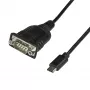 StarTech.com USB-C-zu-Seriell-Adapterkabel mit COM-Port-Beibehaltung – 40 cm USB Typ C auf RS232 (DB9) Seriell-Konverterkabel – Für SPS, Scanner, Drucker – Windows/Mac/Linux