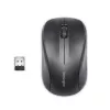 Kensington Wireless ValuMouse, beidhändig, Optisch, RF Wireless, 1000 DPI, Schwarz