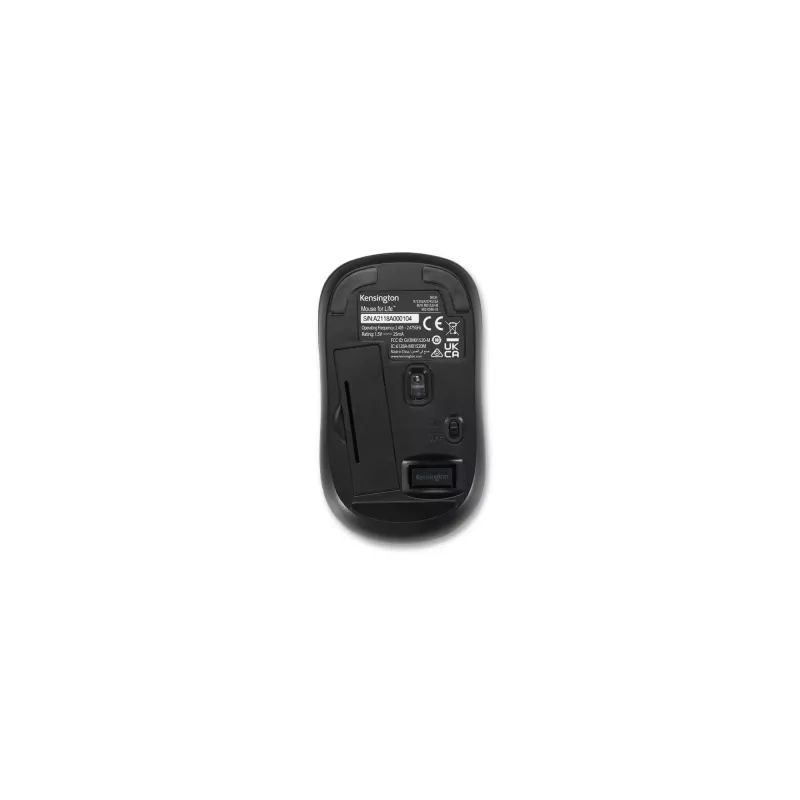 Kensington Wireless ValuMouse, beidhändig, Optisch, RF Wireless, 1000 DPI, Schwarz