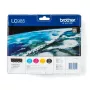 Brother LC985VALBP Tintenpatrone 4 Stück Original Schwarz, Cyan, Magenta, Gelb