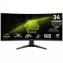 MSI MAG 346CQ Computer Monitor 86,4 cm (34 Zoll) 3440 x 1440 Pixel UltraWide Dual Quad HD LCD Schwarz