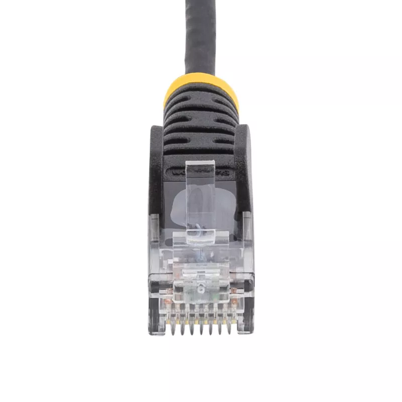 StarTech.com 2 m CAT6-Kabel – schlank – rastnasenfreie RJ45-Stecker – Schwarz