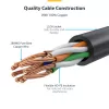 StarTech.com 3 m CAT6-Kabel - schlank - rastnasenfreie RJ45-Stecker - Schwarz