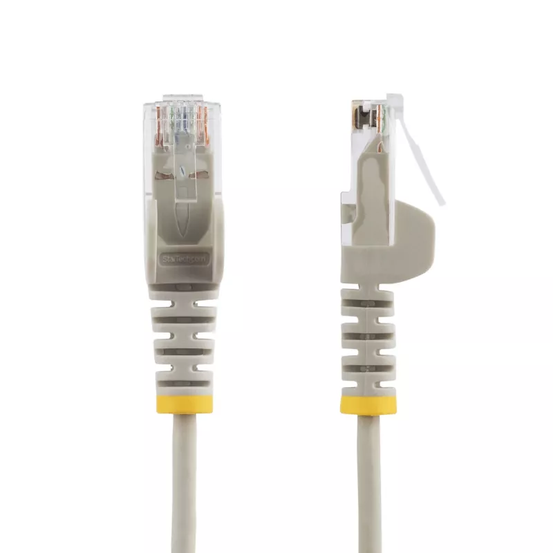 StarTech.com 3 m CAT6-Kabel - schlank - rastnasenfreie RJ45-Stecker - Grau