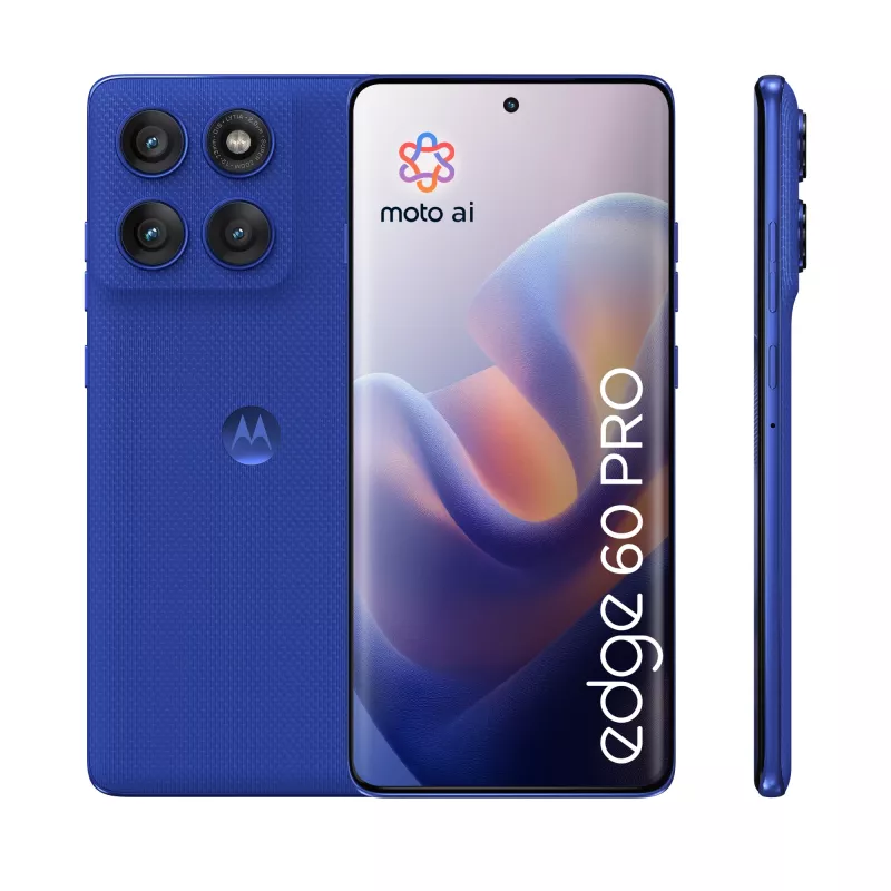 Motorola edge 60 pro 16,9 cm (6,67 Zoll) Dual SIM Android 15 5G USB Typ-C 12 GB 512 GB 6000 mAh Blau