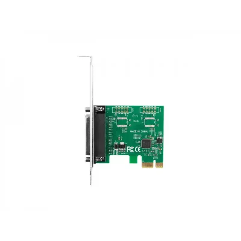 Lanberg PCE-LPT-001 PCIe-Karte mit paralleler LPT-Schnittstelle (DB25), Low-Profile-Slotblech