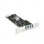StarTech.com 4-Port-USB-3.0-PCIe-Karte mit 4 dedizierten 5-Gbit/s-Kanälen (USB 3.1 Gen 1) – UASP – SATA / LP4-Stromversorgung – PCI-Express-Adapterkarte