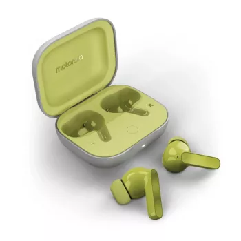 Motorola Moto Buds PG38C05790 Ohrhörer, Green Banana