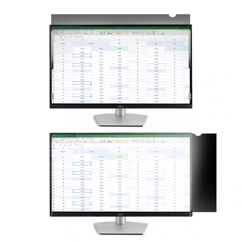 StarTech.com Bildschirm-Privatsphärenschutz für 23,8-Zoll-Display – Computerbildschirm-Sicherheitsfilter – Blaulichtreduzierende Schutzfolie – 16:9 Widescreen – matt/glänzend – +/-30 Grad