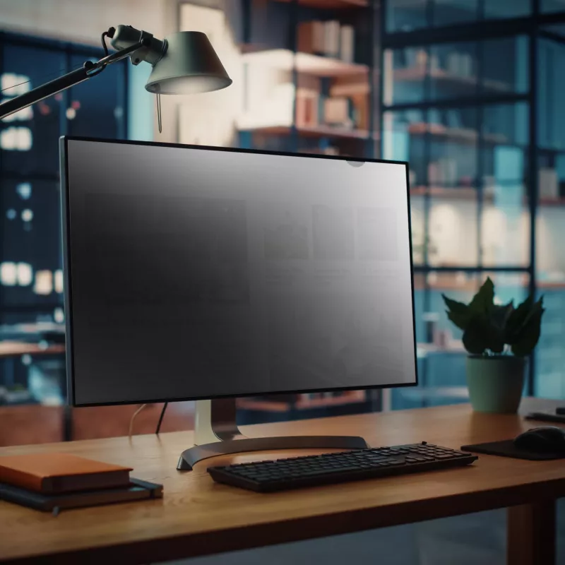StarTech.com Bildschirm-Privatsphärenschutz für 23,8-Zoll-Display – Computerbildschirm-Sicherheitsfilter – Blaulichtreduzierende Schutzfolie – 16:9 Widescreen – matt/glänzend – +/-30 Grad