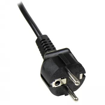 StarTech.com 1m Laptop-Netzkabel, EU-Schuko auf C5, 2,5 A, 250 V, 18AWG, Notebook-/Laptop-Ersatz-AC-Kabel, Netzteil-Kabel, Laptop-Ladekabel, Kleeblatt-/Mickey-Maus-Netzkabel