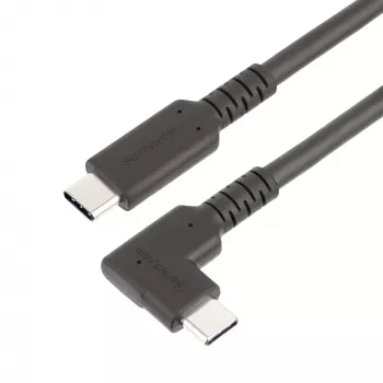 StarTech.com 2m USB-C-Kabel, gewinkelt, USB 5Gbps, 100W (5A) Power Delivery, 4K 60Hz DP Alt Mode, robustes USB-C-Kabel – Thunderbolt-kompatibel