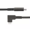 StarTech.com 2m USB-C-Kabel, gewinkelt, USB 5Gbps, 100W (5A) Power Delivery, 4K 60Hz DP Alt Mode, robustes USB-C-Kabel – Thunderbolt-kompatibel