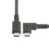 StarTech.com 2m USB-C-Kabel, gewinkelt, USB 5Gbps, 100W (5A) Power Delivery, 4K 60Hz DP Alt Mode, robustes USB-C-Kabel – Thunderbolt-kompatibel