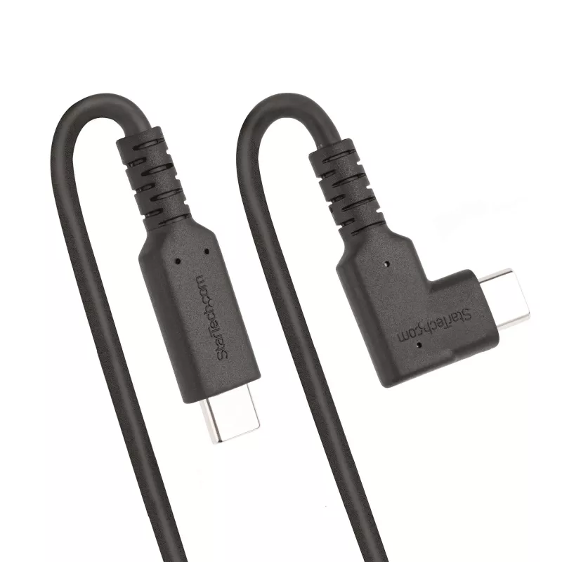 StarTech.com 2m USB-C-Kabel, gewinkelt, USB 5Gbps, 100W (5A) Power Delivery, 4K 60Hz DP Alt Mode, robustes USB-C-Kabel – Thunderbolt-kompatibel