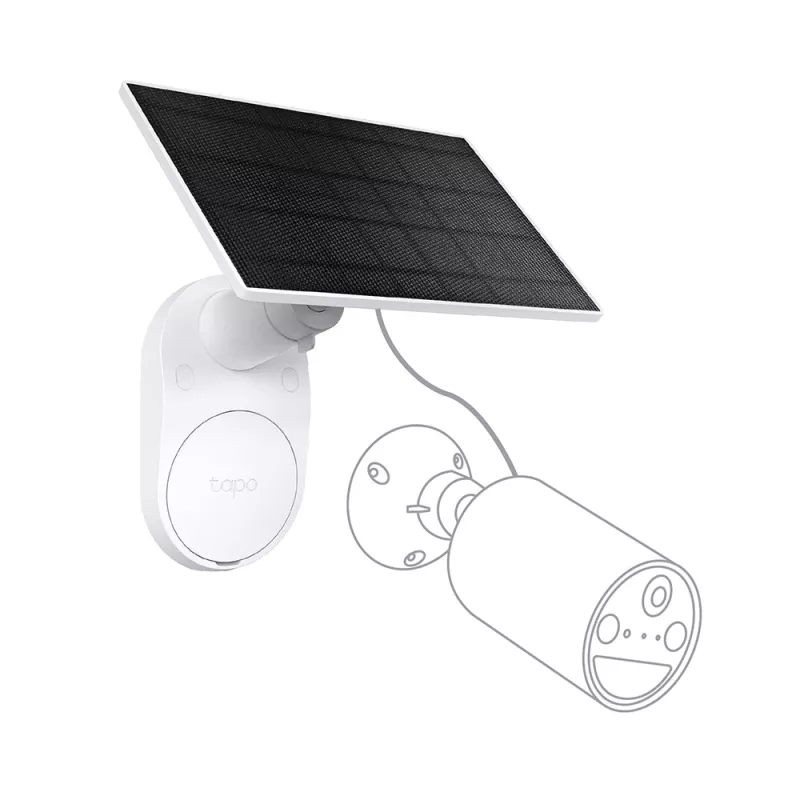 TP-Link Tapo A201 Solarpanel, 2,5 W, IP65, 4 m Kabel, für Tapo Akku-Kameras