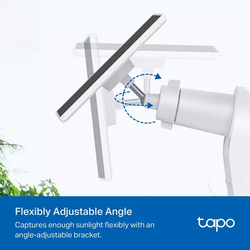 TP-Link Tapo A201 Solarpanel, 2,5 W, IP65, 4 m Kabel, für Tapo Akku-Kameras