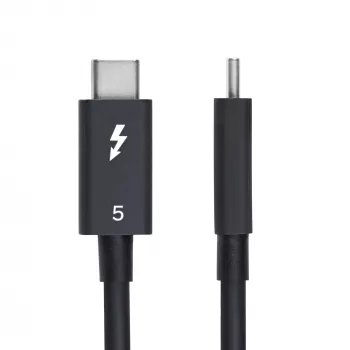 StarTech.com 3ft (1m) Thunderbolt 5 Kabel, 80 Gbit/s/Bis zu 120 Gbit/s, 240 W PD, 8K 60 Hz, zertifiziertes Thunderbolt-Kabel – Kompatibel mit Thunderbolt 4/USB4/USB-C