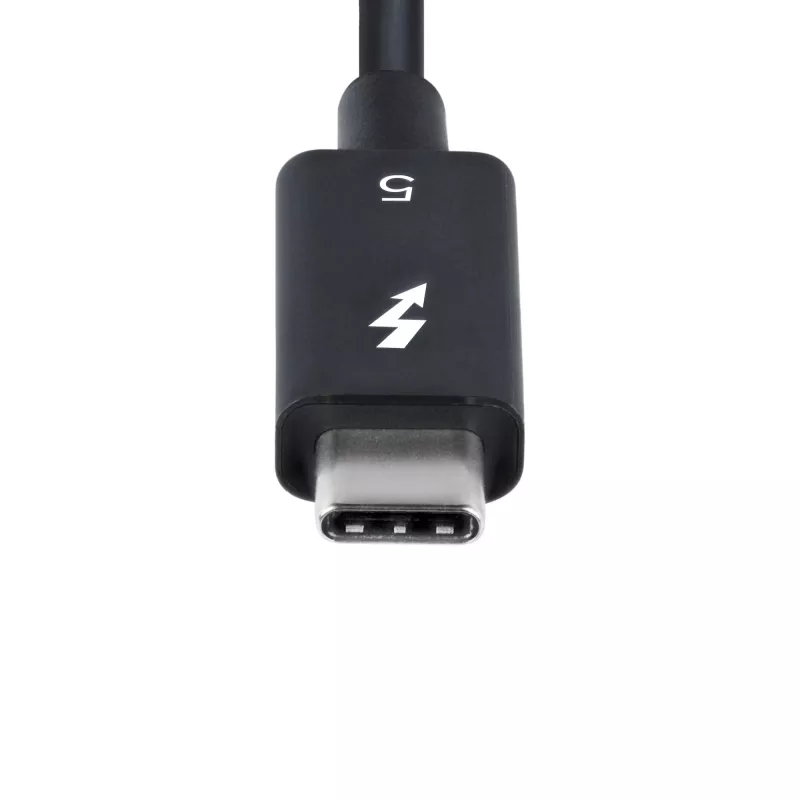 StarTech.com 3ft (1m) Thunderbolt 5 Kabel, 80 Gbit/s/Bis zu 120 Gbit/s, 240 W PD, 8K 60 Hz, zertifiziertes Thunderbolt-Kabel – Kompatibel mit Thunderbolt 4/USB4/USB-C