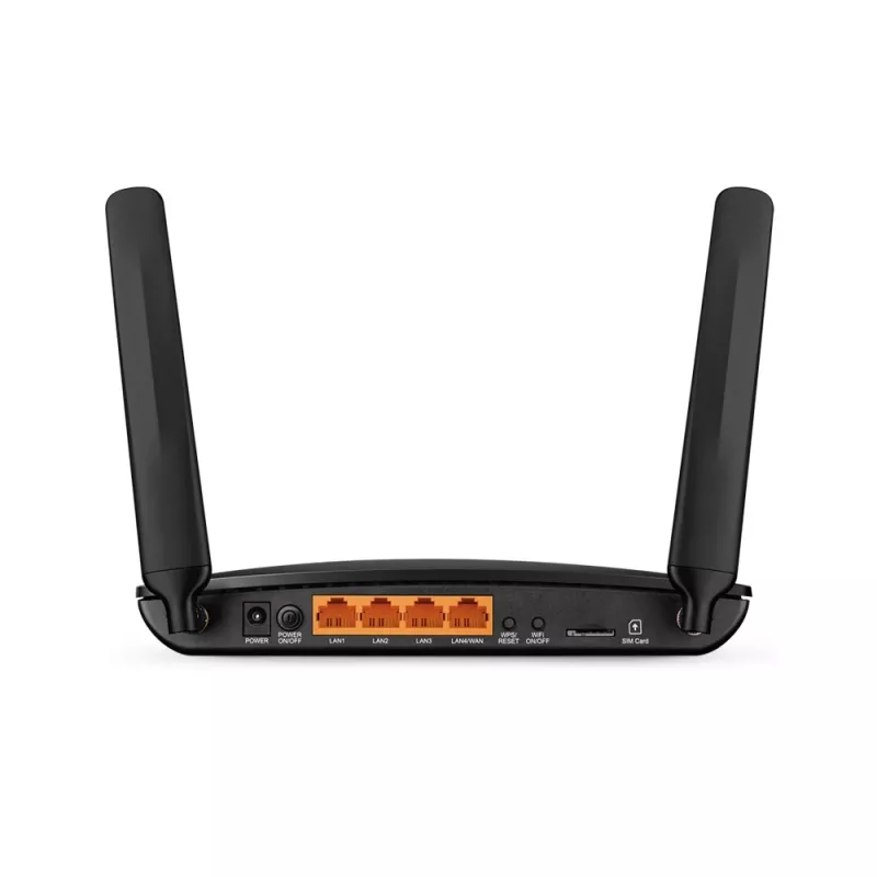 TP-Link TL-MR150 WLAN-Router Fast Ethernet Single-Band (2,4 GHz) 4G Schwarz