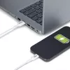 StarTech.com 2m USB-A auf USB-C Ladekabel, Laden & Synchronisieren, 3A, USB 2.0, TPE-Mantel - Weißes USB-Ladekabel