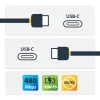 StarTech.com USB-C-auf-USB-C-Kabel mit 5A PD – M/M – 2 m – USB 2.0 – USB-IF-zertifiziert