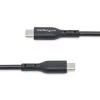 StarTech.com 2m USB-C-Ladekabel, USB-C-Kabel, USB 2.0 Typ-C-Laptop-Ladekabel, 60 W 3 A Power Delivery, TPE-Mantel, USB-C-Datenübertragungskabel, M/M