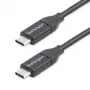 StarTech.com USB-C-Kabel - M/M - 0,5 m - USB 2.0, 0,5 m, USB C, USB C, USB 2.0, Male/Male, Schwarz