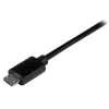StarTech.com USB2CUB50CM USB-C auf Micro-USB-B-Kabel, St/St, USB 2.0, Thunderbolt-3-kompatibel, 0,5 m, Schwarz
