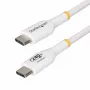 StarTech.com 1m Weißes USB-C-Ladekabel, USB-IF-zertifiziertes USB-C-Kabel, 240W PD EPR, USB 2.0 Typ-C Laptop-Ladekabel, USB-C-Datenübertragungskabel, TPE-Mantel