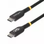 StarTech.com USB-C-Ladekabel 2 m, USB-IF-zertifiziertes USB-C-Kabel, 240 W PD EPR, USB 2.0 Typ-C-Laptop-Ladegerätkabel, USB-C-Datenübertragungskabel, TPE-Mantel, M/M