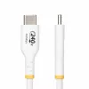 StarTech.com 2m Weißes USB-C-Ladekabel, USB-IF-zertifiziertes USB-C-Kabel, 240W PD EPR, USB 2.0 Typ-C Laptop-Ladekabel, USB-C Datenkabel, TPE-Mantel