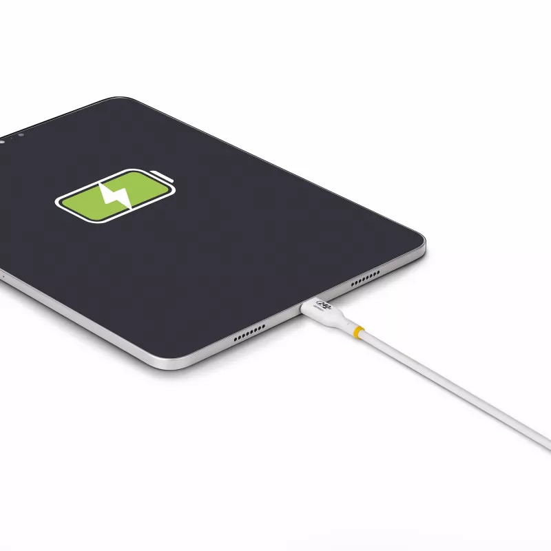 StarTech.com 2m Weißes USB-C-Ladekabel, USB-IF-zertifiziertes USB-C-Kabel, 240W PD EPR, USB 2.0 Typ-C Laptop-Ladekabel, USB-C Datenkabel, TPE-Mantel
