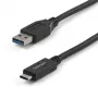 StarTech.com USB31AC1M USB-A auf USB-C Kabel, St/St, USB 3.1, 10 Gbit/s, 1 m (3 ft), Schwarz